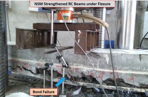 Failure Pattern of NSM strengthened RC Beam