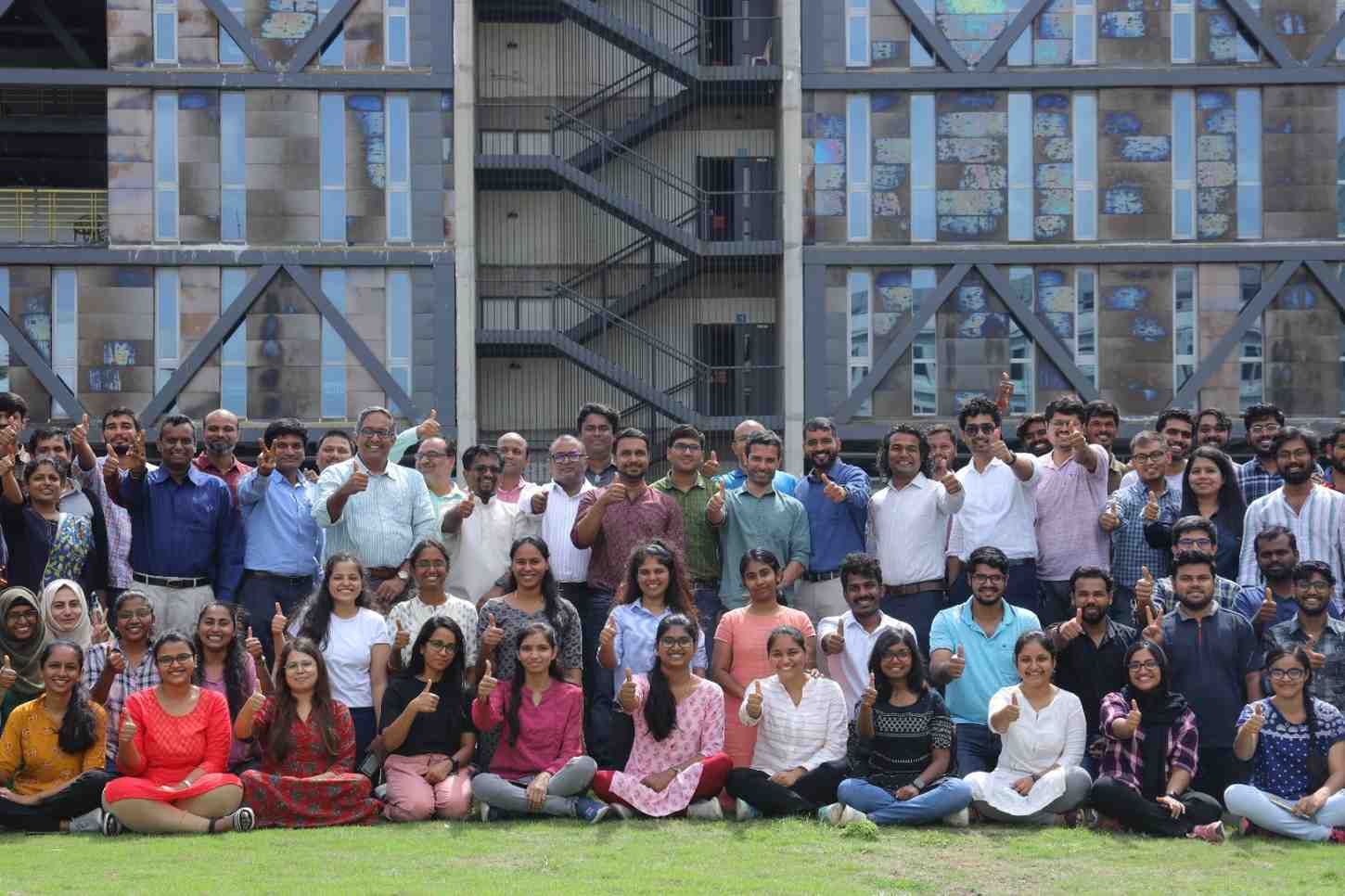 Group picture of the department
