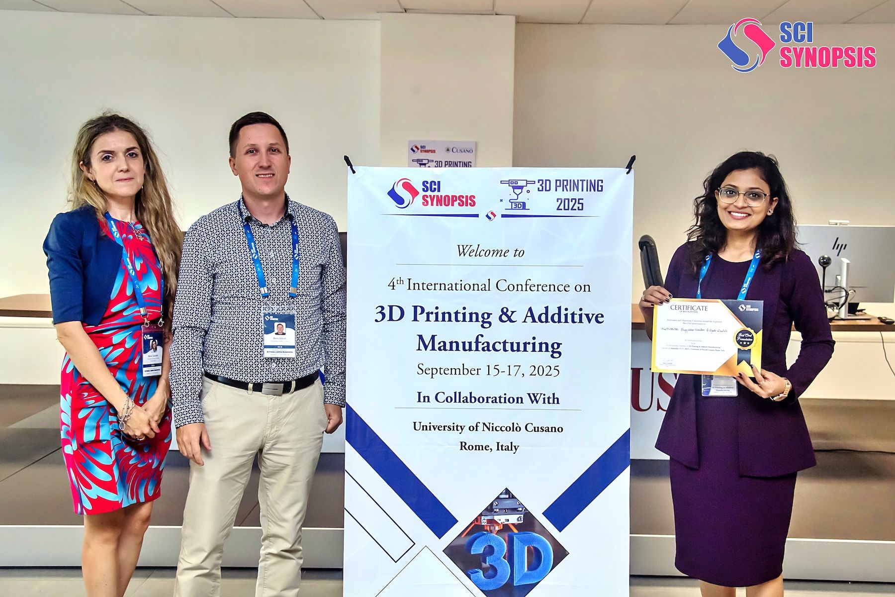 Bhagyshree Khandare Honoured with Best Oral Presenter Award