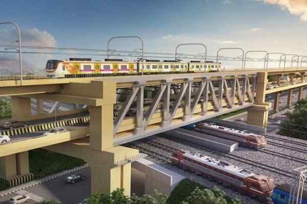 Double Decker Metro Train Bridges