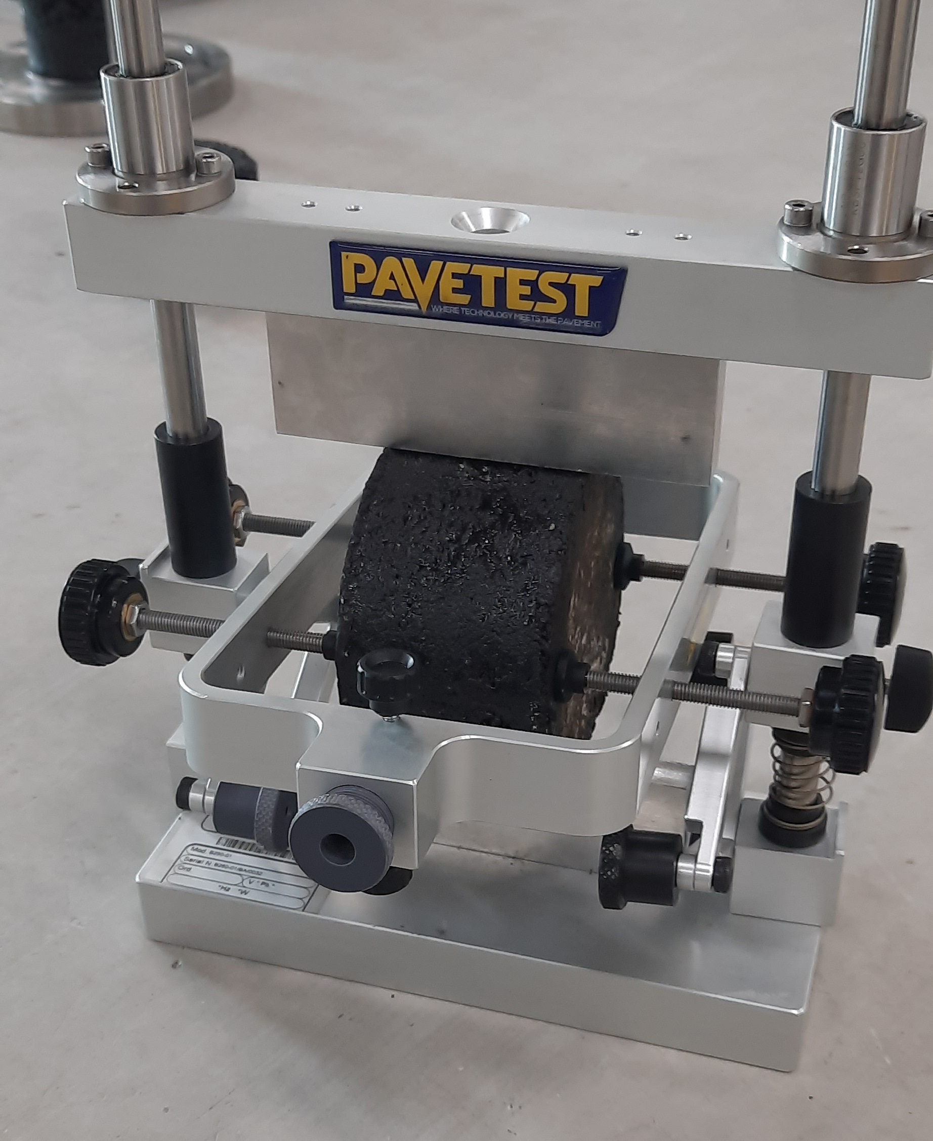ATM With Resilent Modulus Testing jig assembly
