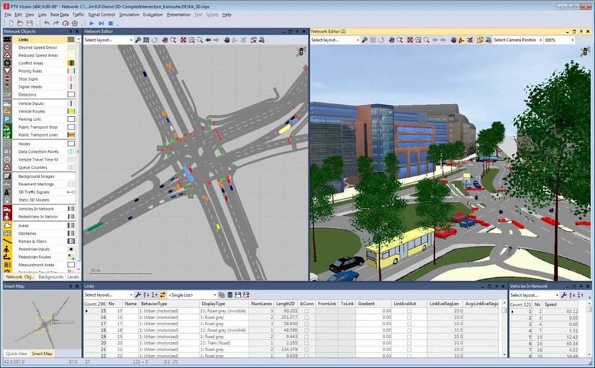 PTV Vissim (Traffic Simulation)